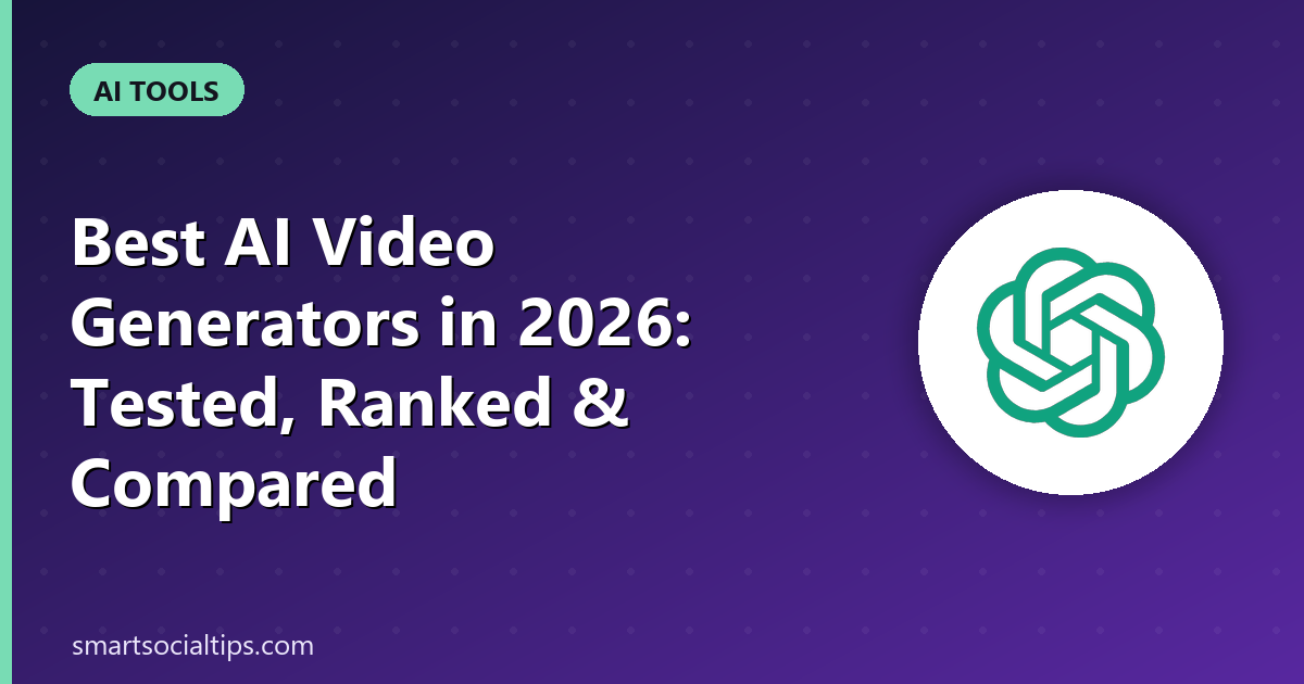 best ai video generators - Smart Social Tips