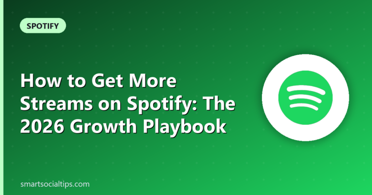 increase spotify streams - Smart Social Tips