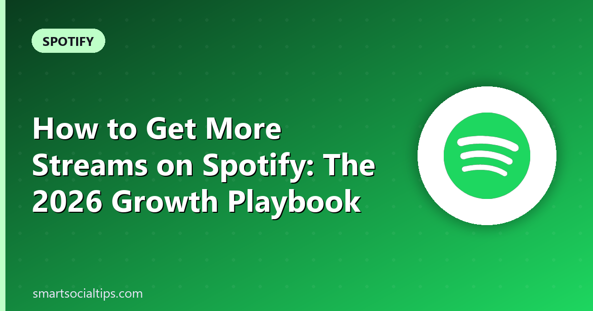 increase spotify streams