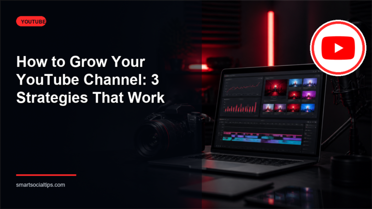 How to Grow Your YouTube Channel: 3 Strategies That Work - Smart Social Tips