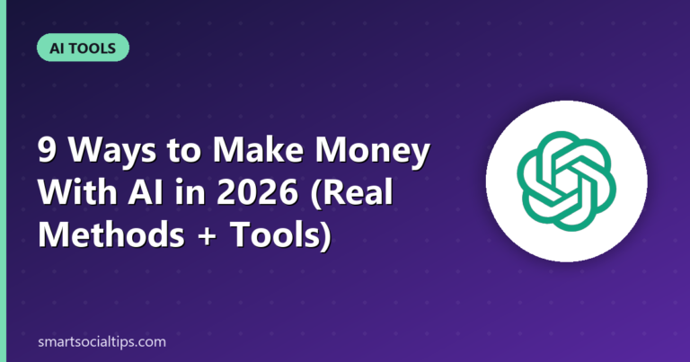 make money with ai - Smart Social Tips