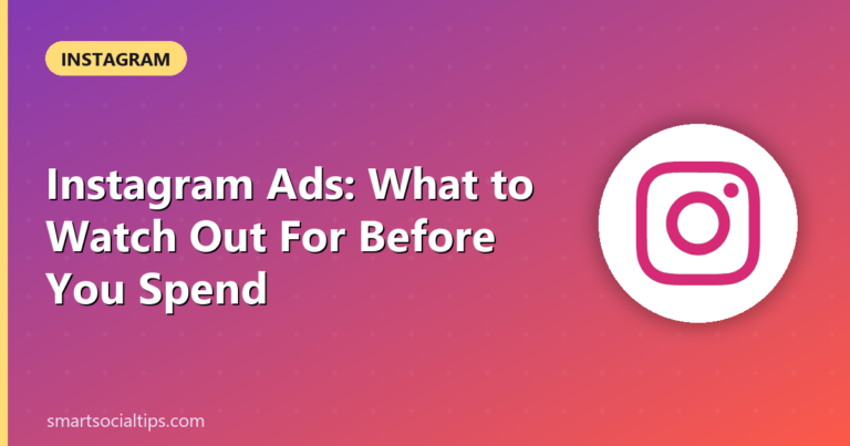 instagram ads - Smart Social Tips