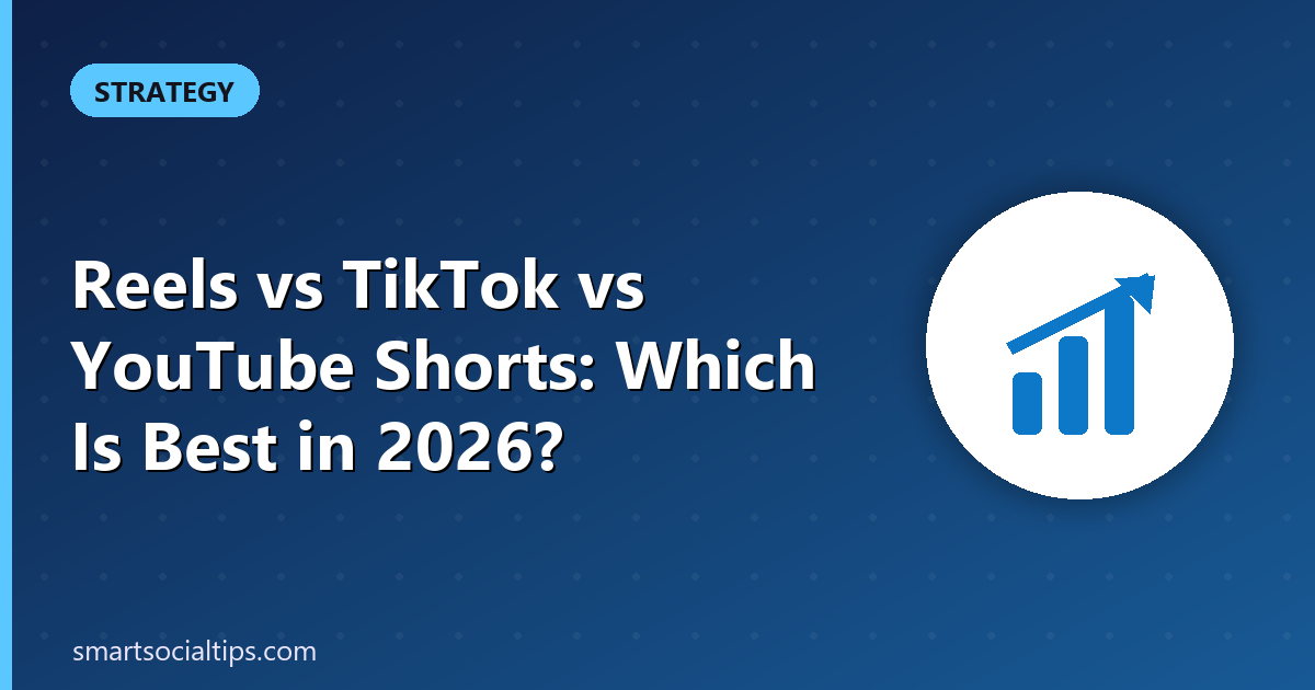 Reels vs TikTok vs YouTube Shorts
