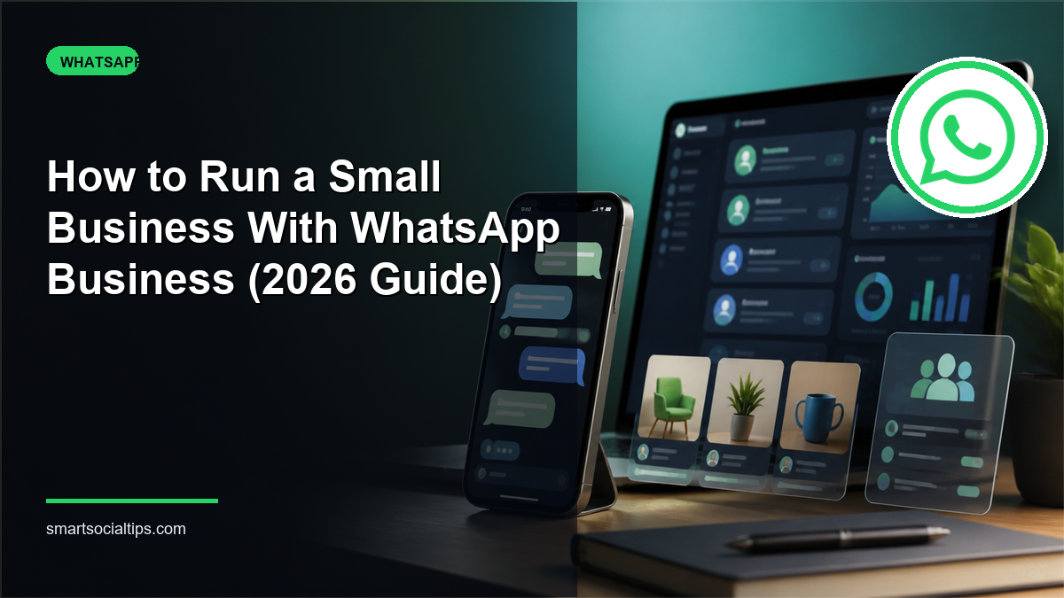 How to Run a Small Business With WhatsApp Business (2026 Guide) - Smart Social Tips